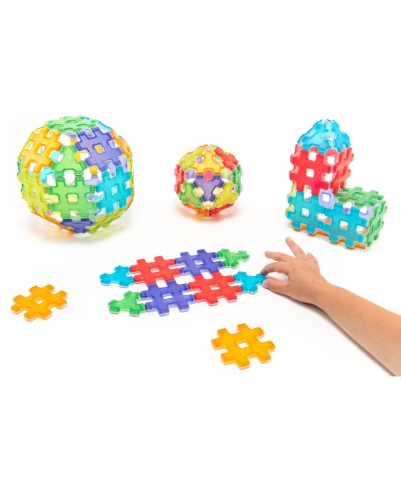 Hashmag Polydron rinkinys, 72 det.