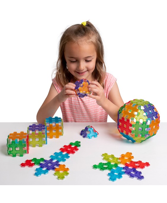 Hashmag Polydron rinkinys, 72 det.