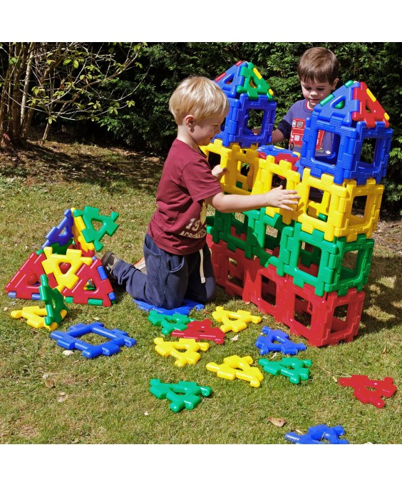 Giant polydron rinkinys, 80 det