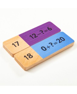 Sudėties ir atimties domino