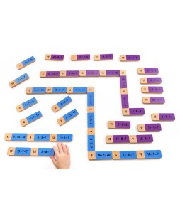 Sudėties ir atimties domino