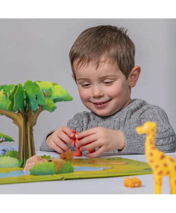 Magnetinės gyvūnų figūrėlės - Džiunglės Magnetinės gyvūnų figūrėlės - Džiunglės