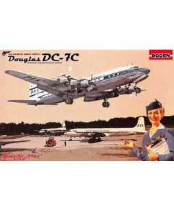 Roden modelis DC-7C Pan American Airways 1/144
