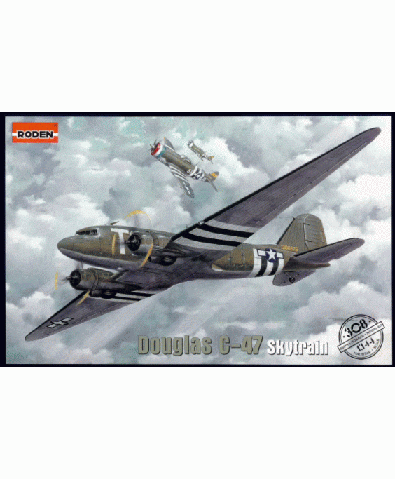 Roden modelis Douglas C-47 Skytrain 1/144