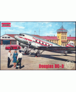 Roden modelis Douglas DC-3 1/144