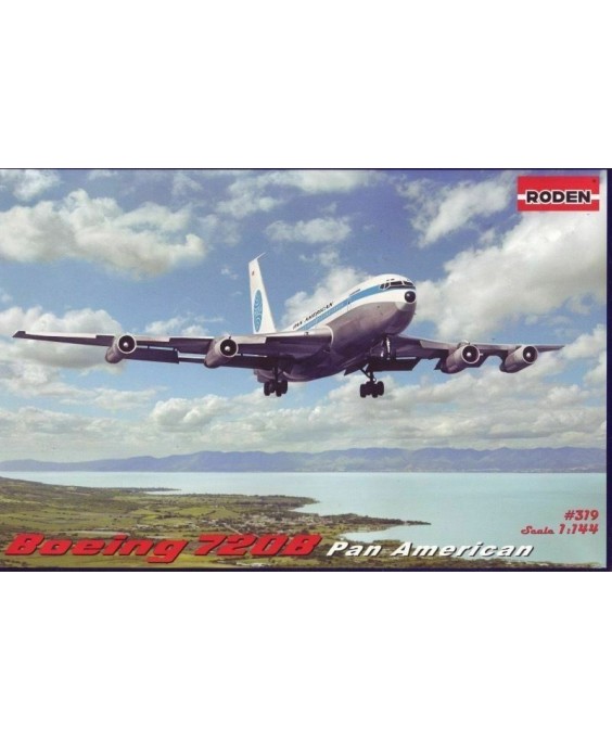 Roden modelis Boeing 720B Pan American 1/144
