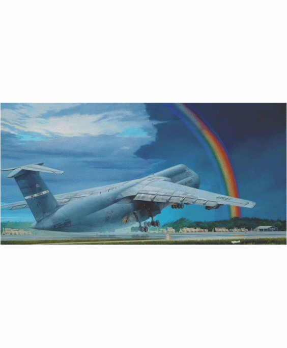 Roden modelis Lockheed C-5B Galaxy 1/144