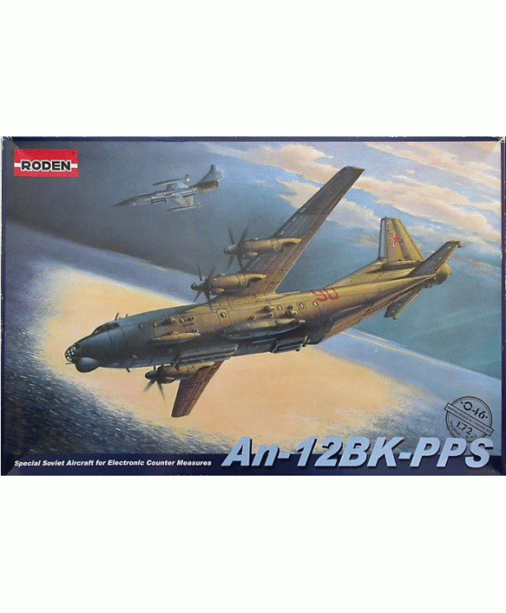 Roden modelis An-12 BK-PPS 1/72