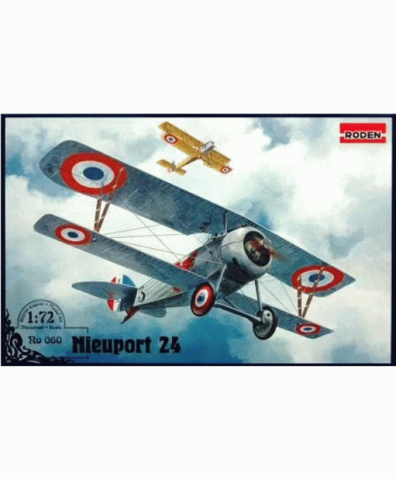 Roden modelis Nieuport 24 1/72