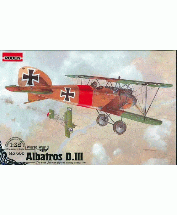 Roden modelis Albatros D.III 1/32