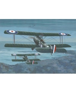 Roden modelis Sopwith 1 1/2 Strutter Comic Fighter 1/32