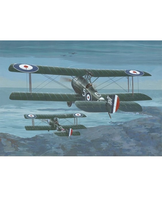 Roden modelis Sopwith 1 1/2 Strutter Comic Fighter 1/32