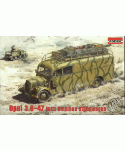 Roden modelis Opel 3.6-47 Blitz Omnibus Stabswagen 1/72