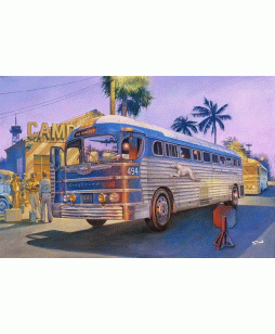 Roden modelis 1947 PD-3751 Silverside Bus 1/35