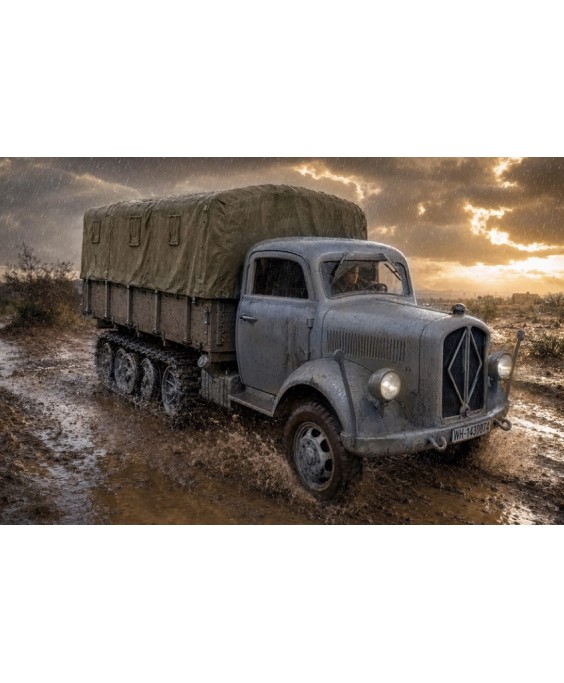 Roden modelis Borgward B3000 Maultier 1/72