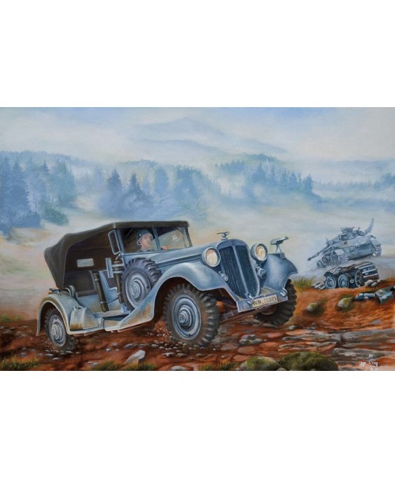Roden modelis Horch V8 Type 830R 1/35