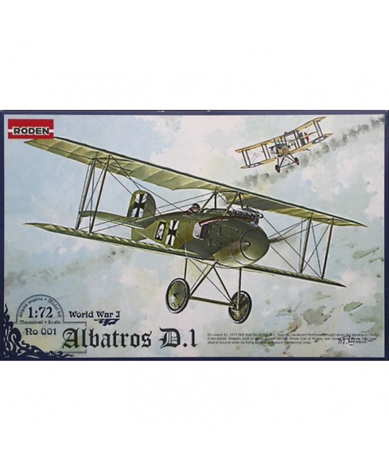 Roden modelis Albatros D.I 1/72