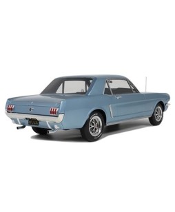 OTTO - Ford Mustang V8 Hardtop Silver Blue Pony 1965 1/12