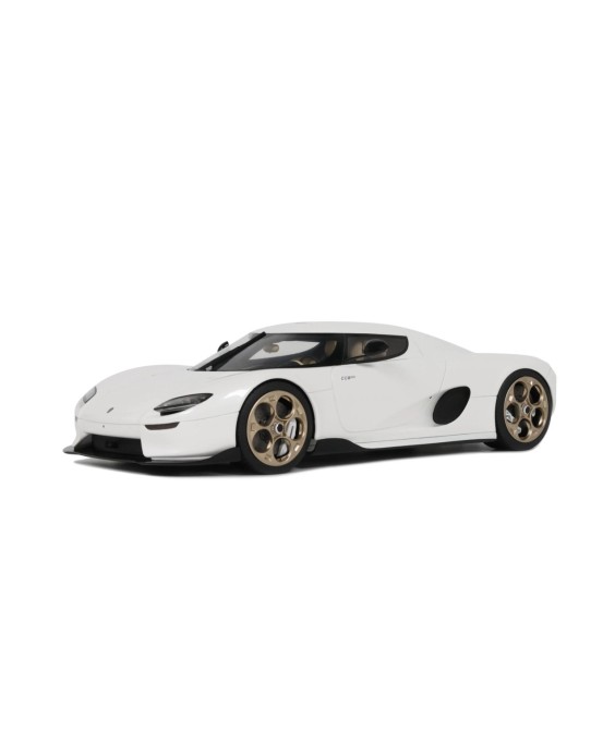 GT SPIRIT - KOENIGSEGG CC850 CRYSTAL WHITE 2024 1/18