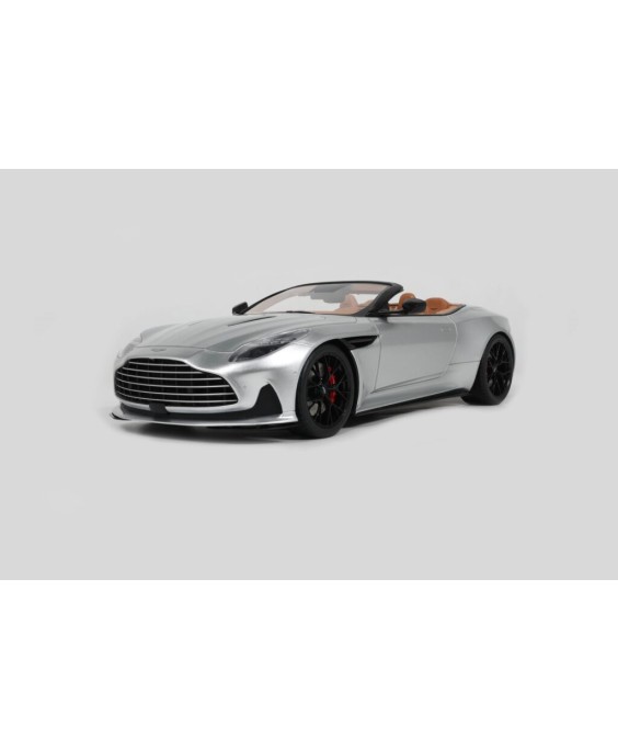 GT SPIRIT - Aston Martin Db12 Volante Silver 2023, 1/18