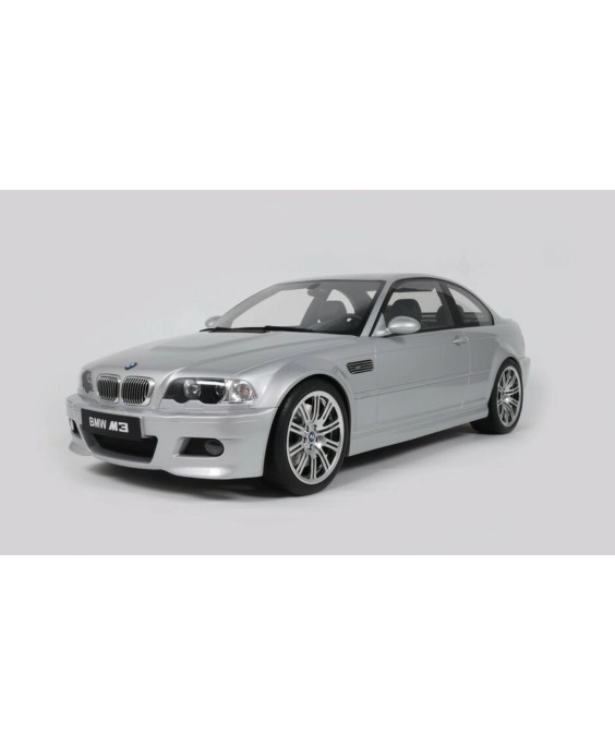 GT SPIRIT - BMW M3 E46 SILVER 2003, 1/8