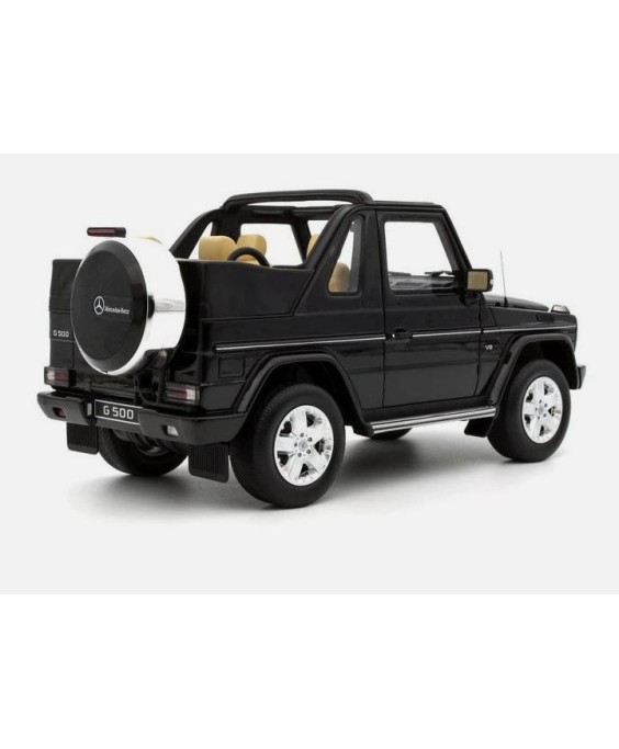 OTTO - MERCEDES-BENZ G500 CONVERTIBLE OBSIDIAN BLACK METALLIC 2007, 1/18