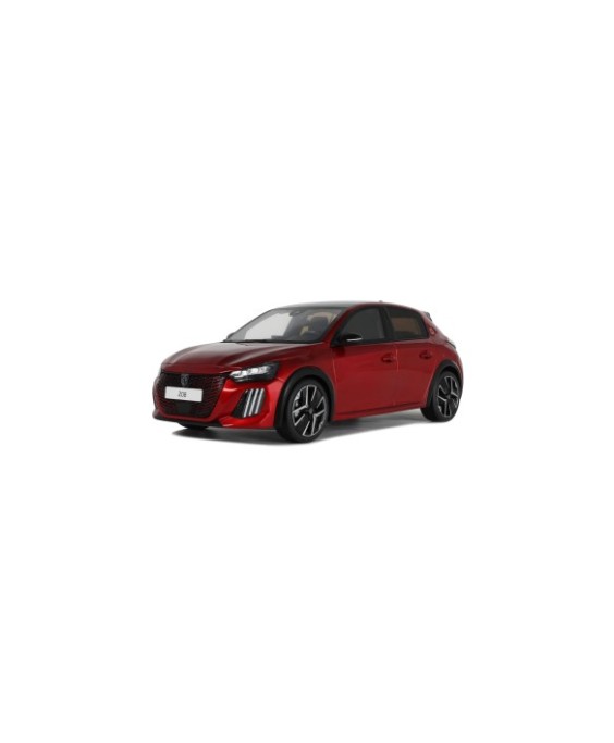 OTTO - Peugeot 208 Gt Hybrid Red Elixir 2024, 1/18