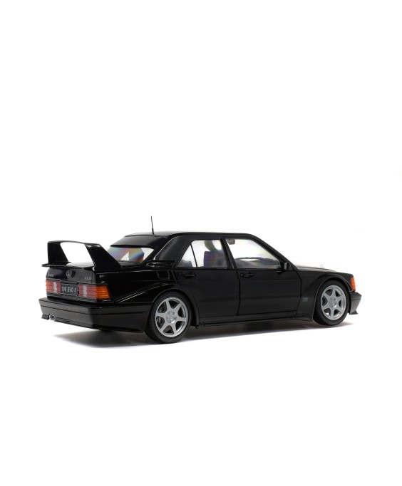 SOLIDO - MERCEDES-BENZ 190 (W201) EVO II BLACK 1990, 1/18