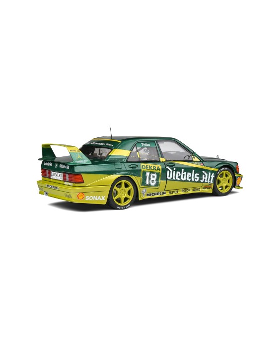 SOLIDO - Mercedes-Benz 190 EVO II GREEN THIMDTM 1992, 1/18