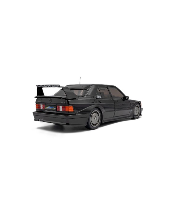 SOLIDO -Mercedes-Benz 190 (W201) Evo Ii Solido Works Black 1990, 1/18