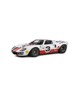 SOLIDO - FORD GT40 MK.1 ERIC DEAN DESIGN WHITE 2015, 1/18