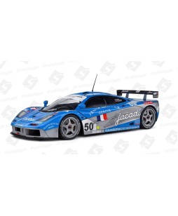 SOLIDO - MCLAREN F1 GTR SHORT TAIL BLUE #50 24H LE MANS 1995 1/18