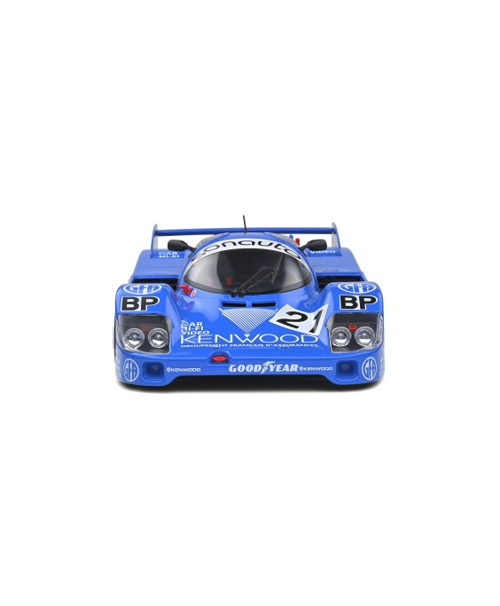 SOLIDO S1805504 PORSCHE 956LH BLUE #21 ANDRETTI/ANDRETTI/ALLIOT 24H LE MANS 1/18