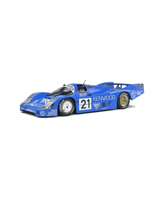 SOLIDO S1805504 PORSCHE 956LH BLUE #21 ANDRETTI/ANDRETTI/ALLIOT 24H LE MANS 1/18