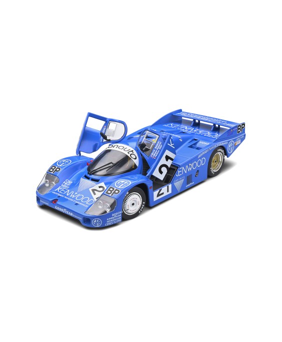 SOLIDO S1805504 PORSCHE 956LH BLUE #21 ANDRETTI/ANDRETTI/ALLIOT 24H LE MANS 1/18