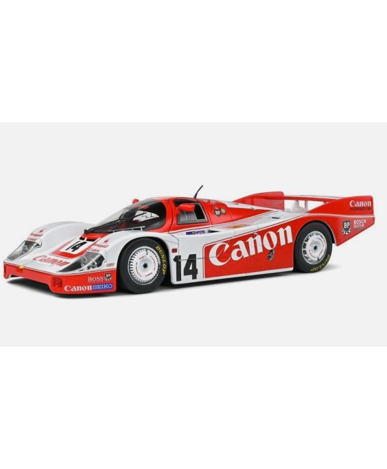 SOLIDO - PORSCHE 956LH RED #14 PALMER / LLOYD / LAMMERS 24H LE MANS 1/18