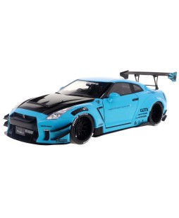 SOLIDO - NISSAN GT-R (R35) LIBERTY WALK BODY KIT 2.0 BABY BLUE 2024, 1/18