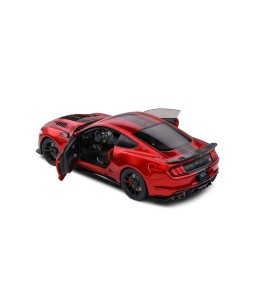 SOLIDO - Shelby Mustang Shelby GT500KR Red / Black Stripes  2023, 1/18