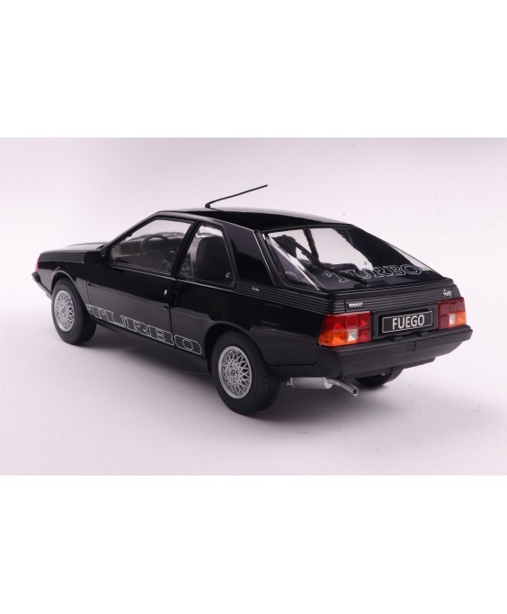 SOLIDO - RENAULT FUEGO TURBO BLACK 1980, 1/18
