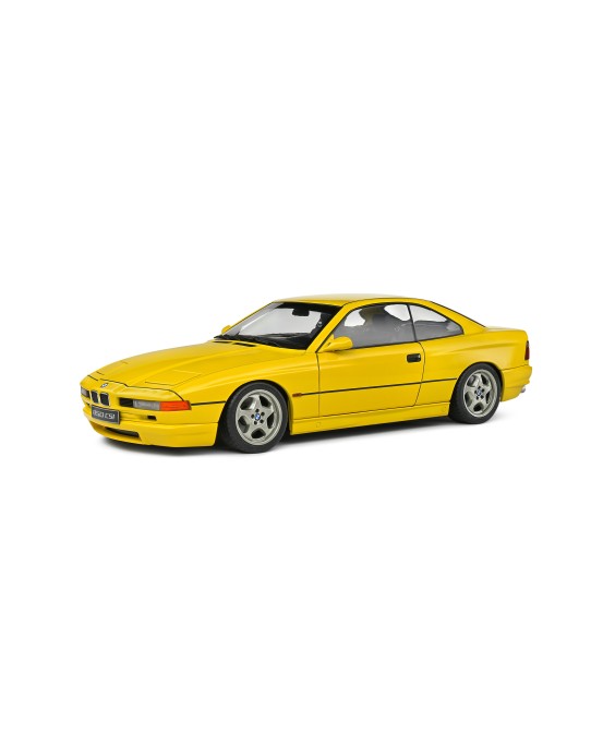 SOLIDO - BMW 850 (E31) CSI DAKAR YELLOW 1990, 1/18