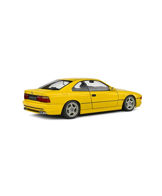SOLIDO - BMW 850 (E31) CSI DAKAR YELLOW 1990, 1/18