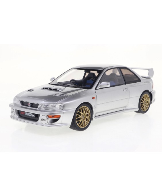 SOLIDO - SUBARU IMPREZA 22B SILVER 1998, 1/18