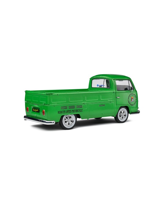 SOLIDO - VOLKSWAGEN T2 PICK-UP, GREEN 1968, 1/18