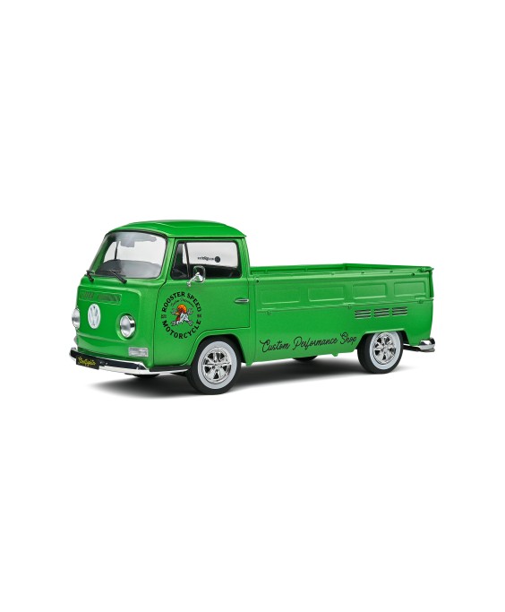 SOLIDO - VOLKSWAGEN T2 PICK-UP, GREEN 1968, 1/18