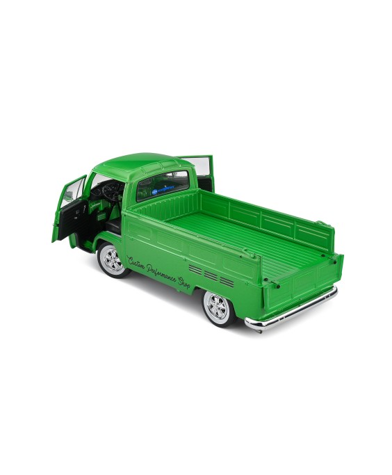 SOLIDO - VOLKSWAGEN T2 PICK-UP, GREEN 1968, 1/18