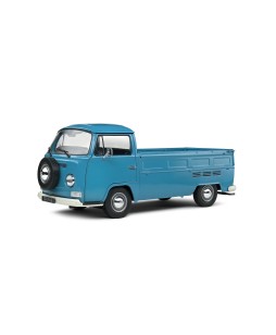 SOLIDO - VOLKSWAGEN T2 PICK UP BLUE PETROL 1968, 1/18