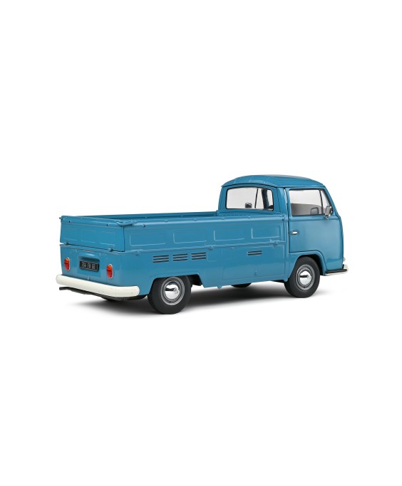 SOLIDO - VOLKSWAGEN T2 PICK UP BLUE PETROL 1968, 1/18
