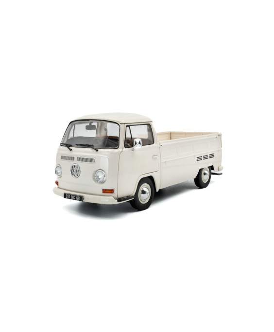 SOLIDO - VOLKSWAGEN T2 PICK UP WHITE 1968, 1/18