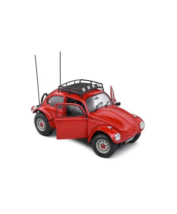 SOLIDO - VOLKSWAGEN BEETLE BAJA RED 1976, 1/18