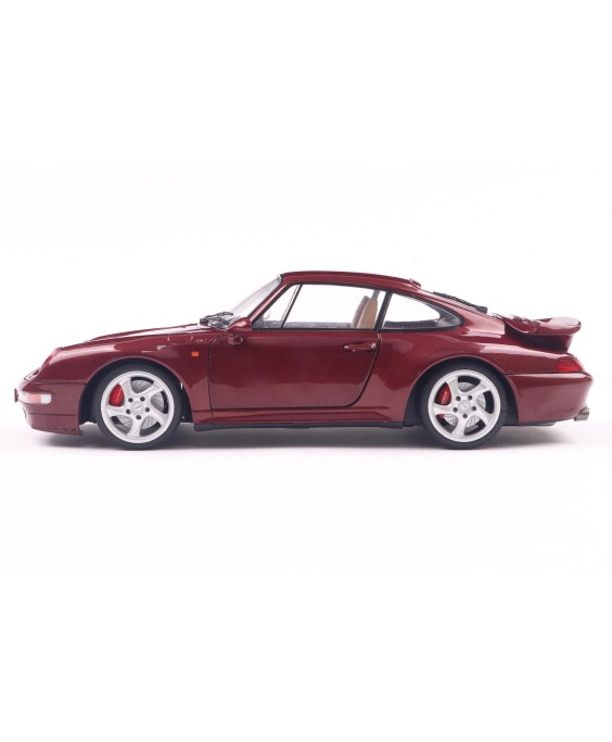 SOLIDO - PORSCHE 911 (993) TURBO ARENA RED 1997, 1/18
